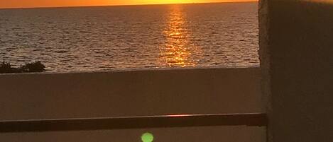 Uitzicht vanuit accommodatie