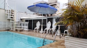 Indoor pool, outdoor pool