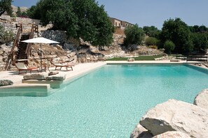 Pool - Nice apartment with private terrace. Shared pool. In Donnafugata, Sicily (Donnafugata)