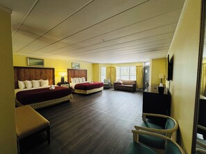 Two King Beds Room, Sofa & Kitchenette