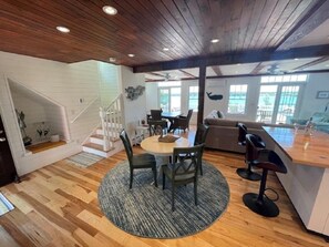 Dining - Spacious 3 Bedroom, 2 bath, new home, ocean views, close to Maine seafood! (Orr's Island)