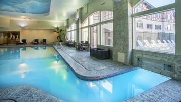 Indoor pool, a heated pool