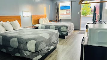 Desk, iron/ironing board, free WiFi, bed sheets