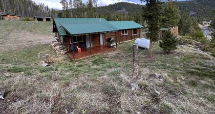 Private cabin bordering national forest