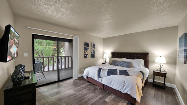 1 غرفة نوم وواي فاي مجانًا وملاءات أسرّة