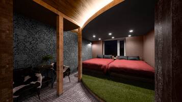 ルーム | 4 室のベッドルーム、高級寝具、客室ごとに異なる装飾、客室ごとに異なるインテリア