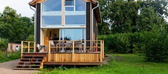 Vacation home with private sauna and private access/jetty to the Peene