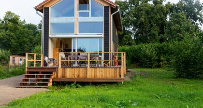 Vacation home with private sauna and private access/jetty to the Peene
