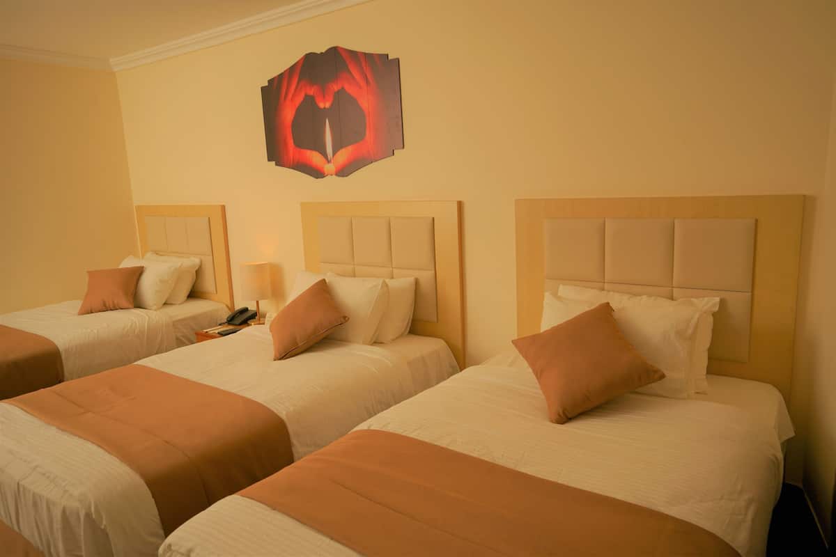 Minibar, ljudisolering, gratis wi-fi och sängkläder