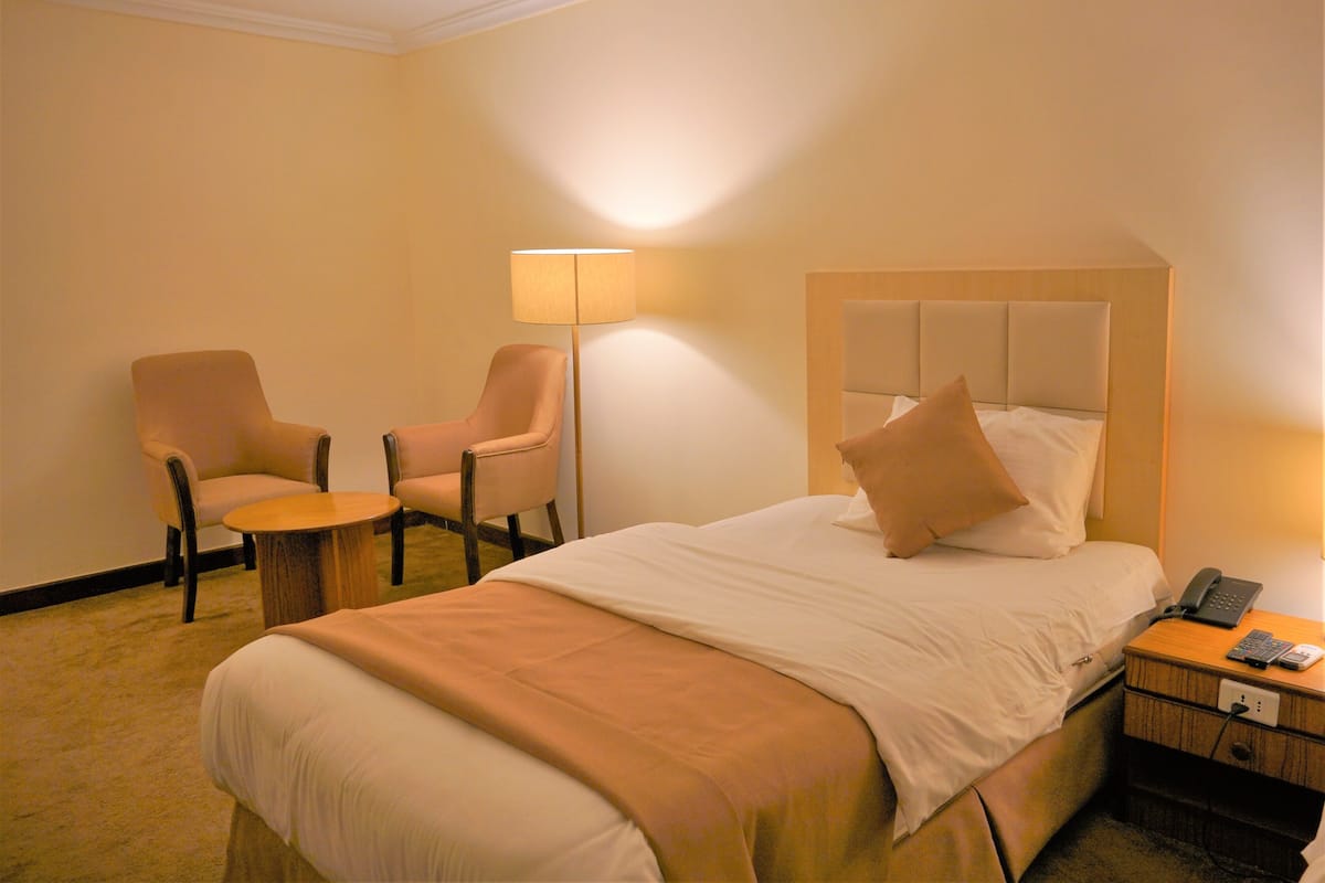 Habitación individual estándar | Minibar, insonorización, wifi gratis y ropa de cama