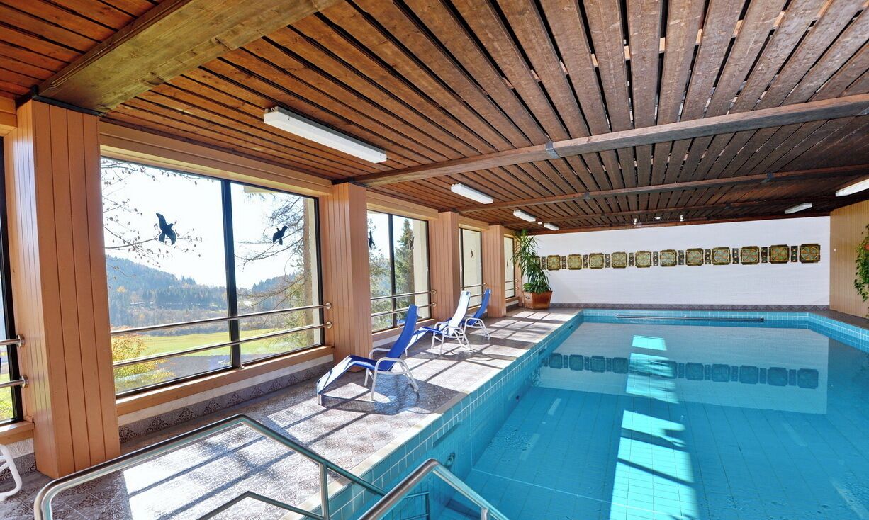 Indoor pool, a heated pool
