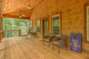 House, 2 Bedrooms | Balcony - Golden Hour by Escape to Blue Ridge (Morganton)