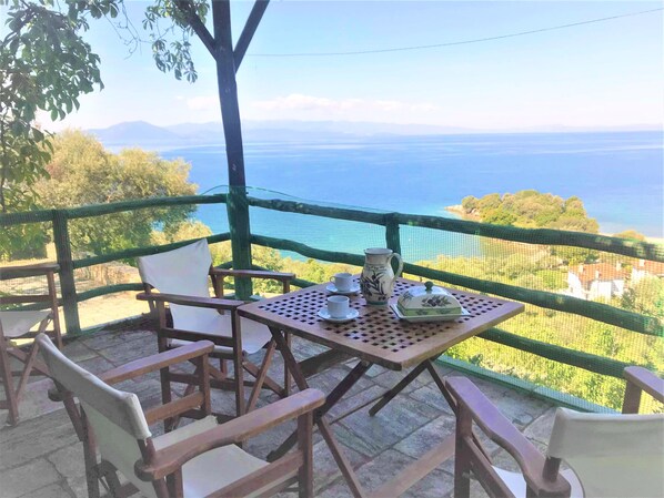 Villa, 4 Bedrooms, Smoking, Balcony | Balcony - Traditional Luxury House Kedavros (South Pelion)