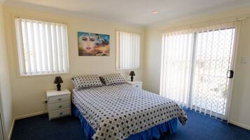 Apartment, 3 Bedrooms | 3 bedrooms, desk, iron/ironing board, bed sheets