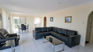 Apartment, 3 Bedrooms | Living area | Smart TV
