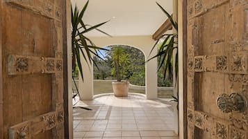 Interior entrance