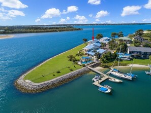 منظر من الجو على ارتفاع عالٍ