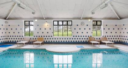Stylish Apt Near EMA; Gym & Pool Access, Fast WiFi