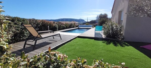 Außenpool, beheizter Pool