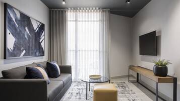 55-cm plasma TV with satellite channels, TV, Netflix