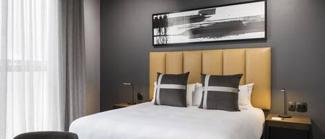 Standard Room | Zimmersafe, Schreibtisch, laptopgeeigneter Arbeitsplatz