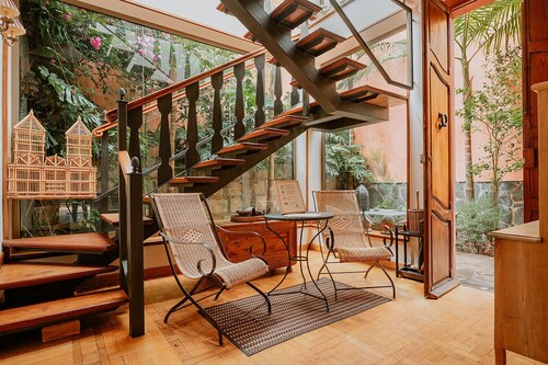 HomeForGuest Casa Rural El Laurel mit Terrasse und großem Garten