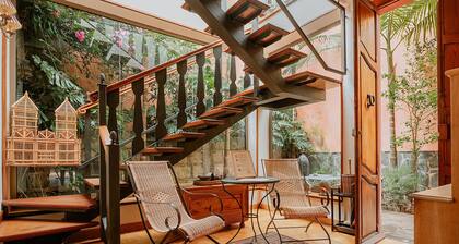 HomeForGuest Casa Rural El Laurel avec terrasse et grands jardins