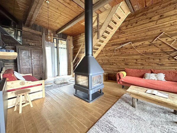 Smart-TV, Kamin, DVD-Player