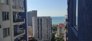 Blick von der Unterkunft