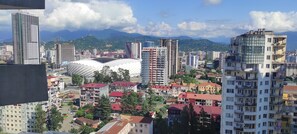 Blick von der Unterkunft