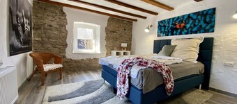 Maisonette Eifel, vacation with sauna and whirlpool