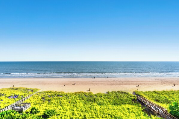 Na praia