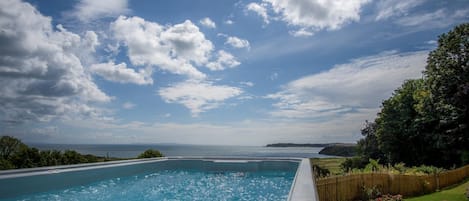 Una piscina climatizada