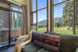 Vue depuis l’hébergement