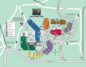 Property map - Grand Timber Lodge, Ski in-ski out! Luxury villa. (Breckenridge)