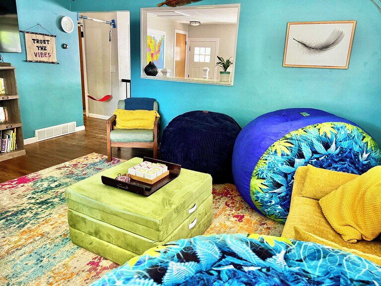 Family Fun House - Large Fenced In Backyard, Theater, Bean Bag Lounge - Appleton, WI