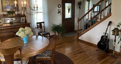 Charming country home with beautiful sunsets and sunrises