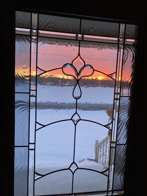 Utsikt fra overnattingsstedet