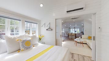 3 habitaciones, tabla de planchar con plancha, wifi y ropa de cama 