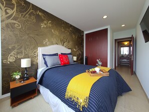 3 habitaciones, escritorio, wifi gratis y acceso para silla de ruedas 