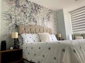 3 chambres, bureau, accès au Wi-Fi (inclus)