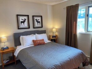 2 عدّة غرف نوم وستائر تعتيم وواي فاي وملاءات أسرّة