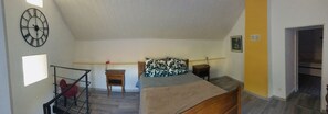 2 bedrooms, travel crib, WiFi, bed sheets