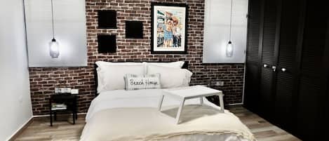2 bedrooms, desk, iron/ironing board, free WiFi