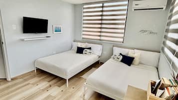 2 bedrooms, desk, iron/ironing board, free WiFi