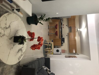 Property just updated with fresh paint, new flooring , new and modern furniture.