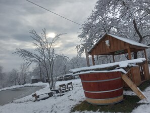 Room, 1 Bedroom, Smoking, Patio | Exterior - Room in Guest Room - Healthy Retreat Holiday in Mountain (Rosia Montana)