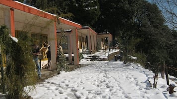 Kamer, 1 slaapkamer, roken, patio | Terras