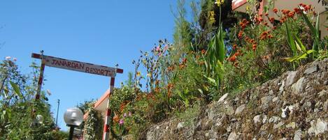 Habitación, 1 habitación, para fumadores, patio | Jardín