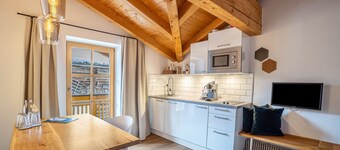 Apartamento "Mountain Residence Kasern Nr 3" con vistas a la montaña, jardín y Wi-Fi